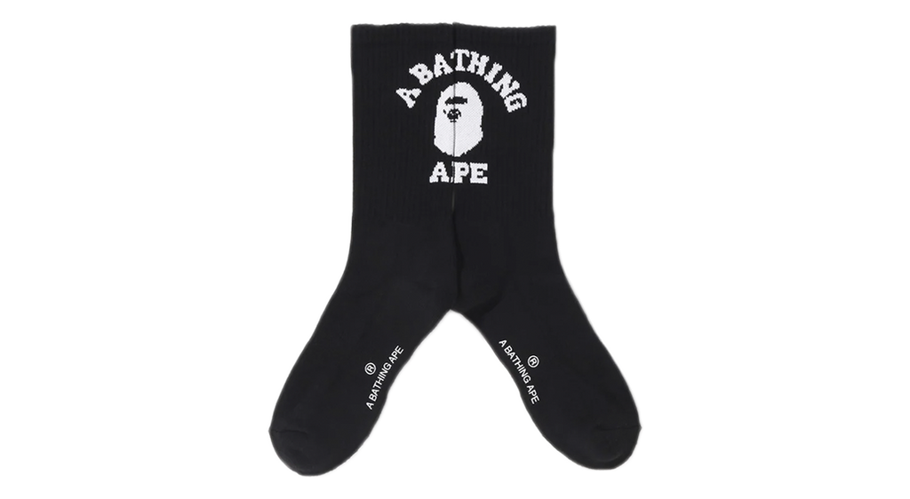 BAPE Logo College Socks