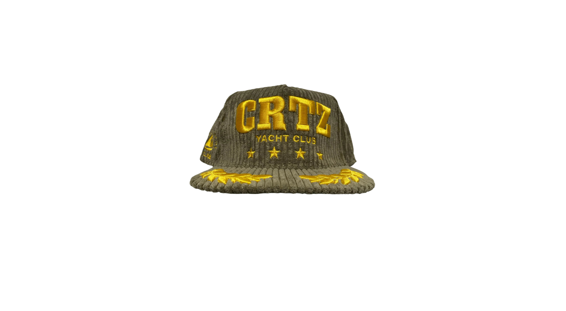 Corteiz x Soho Yacht Club Khaki Green Cap