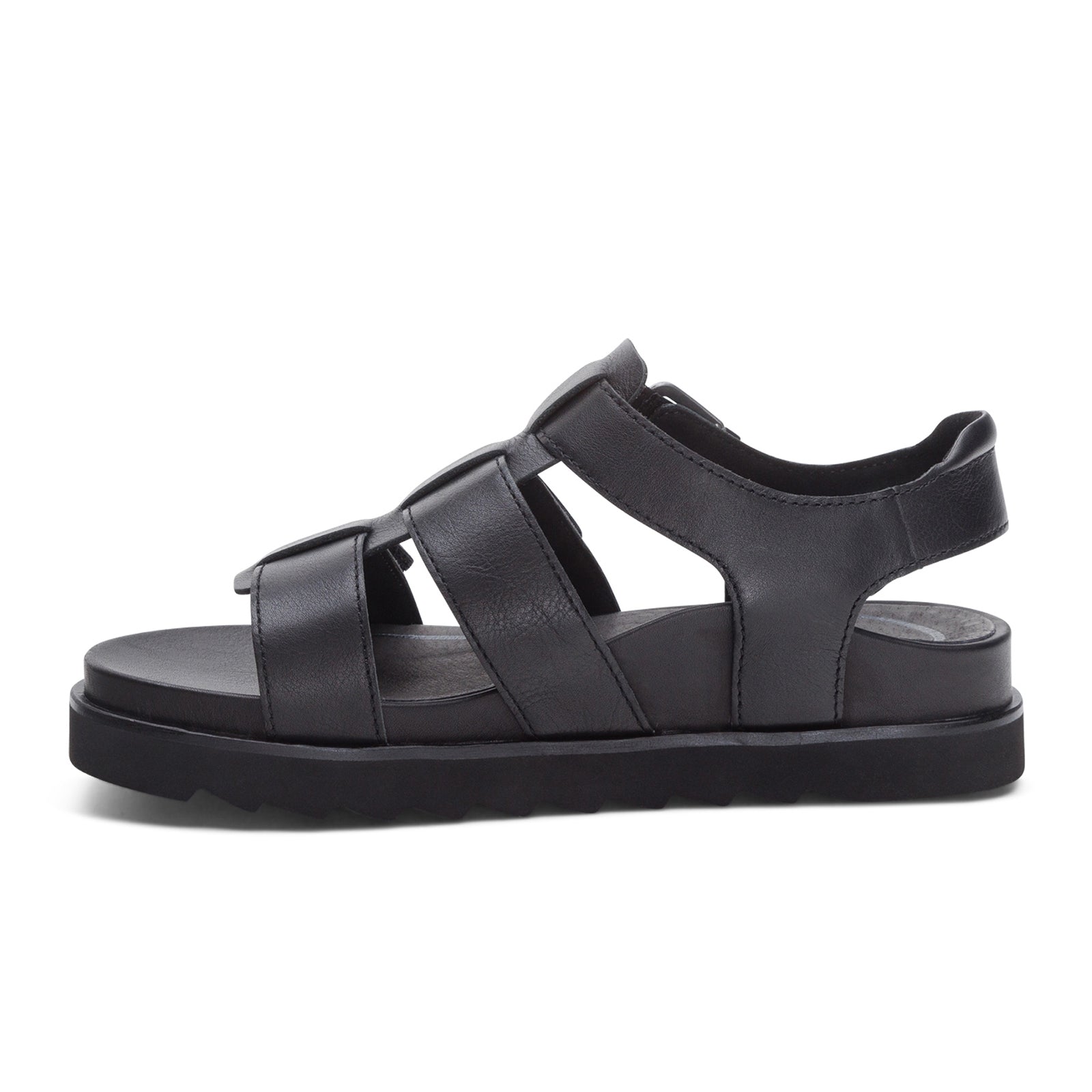 Aetrex Romy Backstrap Sandal (Women) - Black