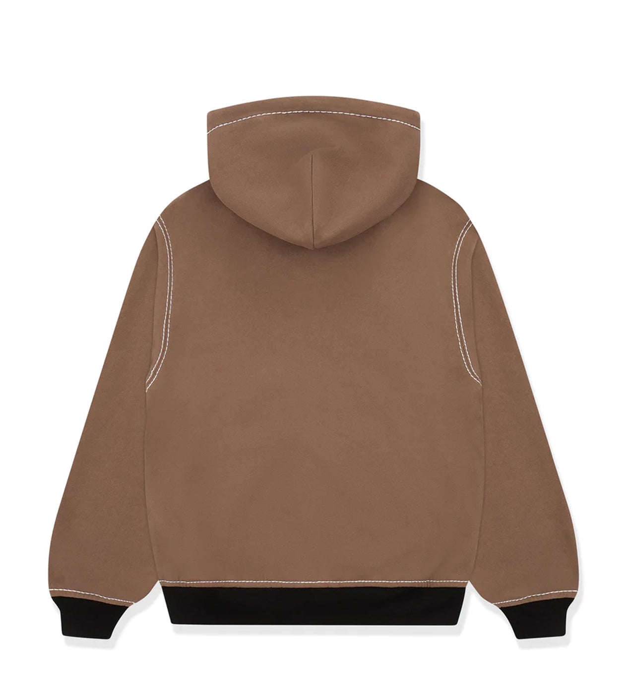 Sp5der T&F Zip-Up Hoodie Brown/Red