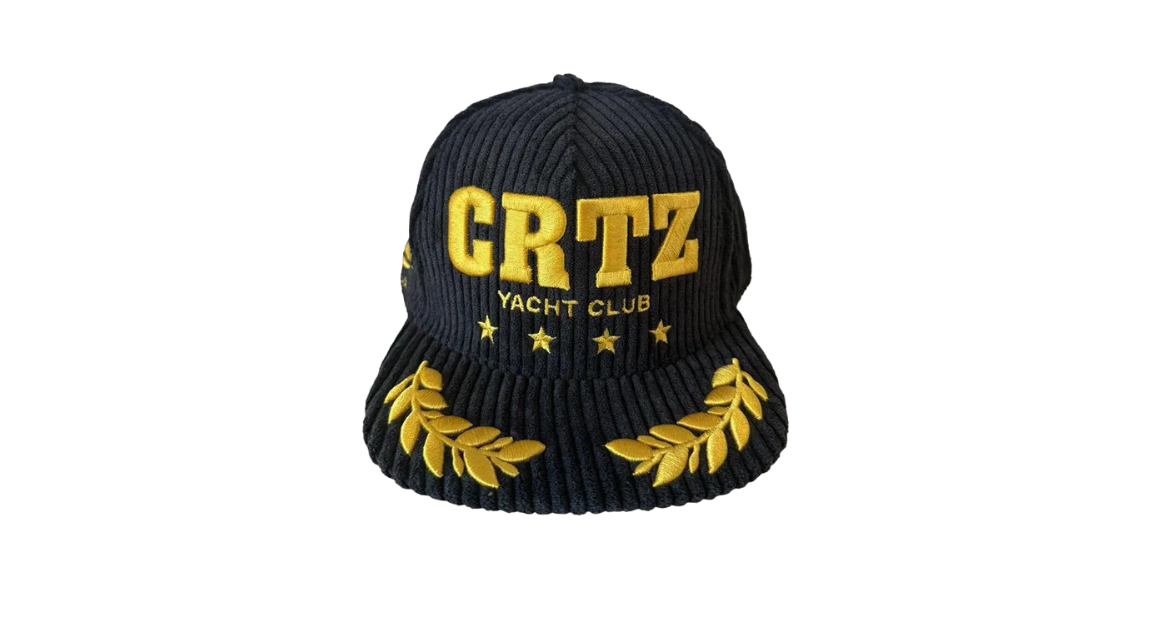 Corteiz x Soho Yacht Club Crtz Cap Black