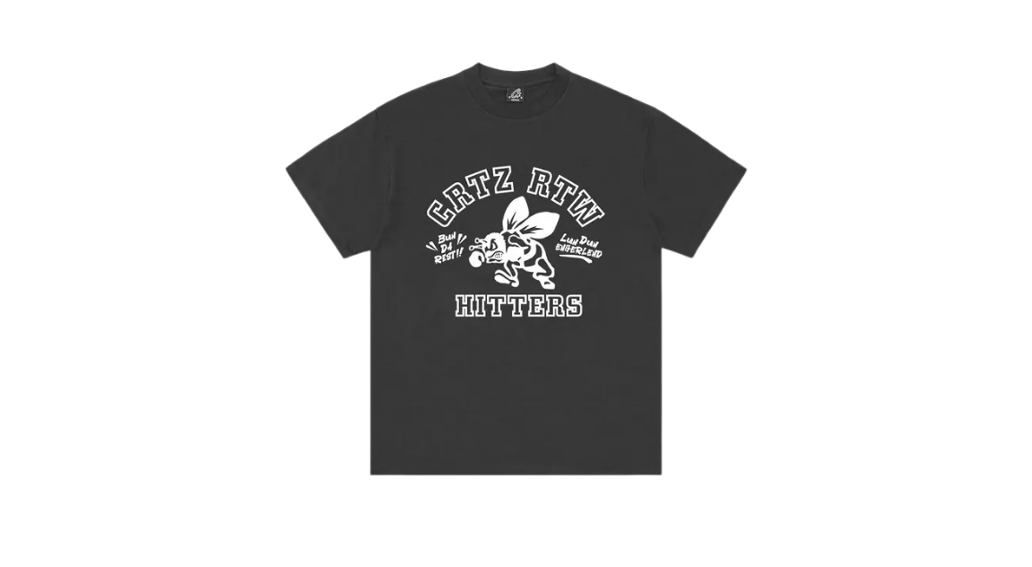 Corteiz CRTZ The Hitters Tee Black