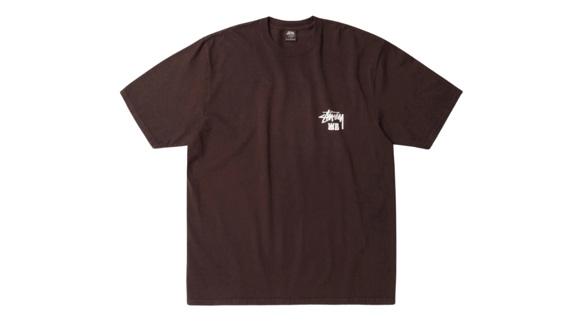 Stussy x Wales Bonner Ocean Song Tee Brown