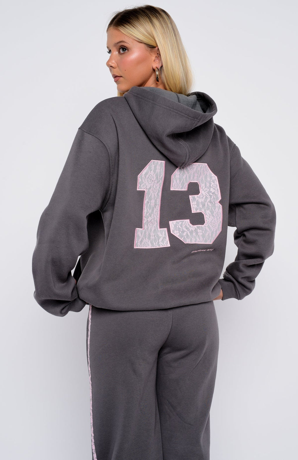 Gave You Everything Oversized Hoodie Volcanic