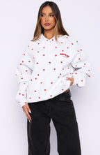 My One And Only Oversized Hoodie Grey Marle